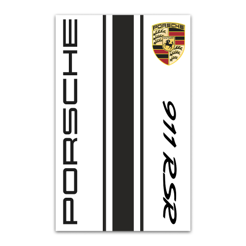 Рамка настенная для конструктора Porsche 911 RSR