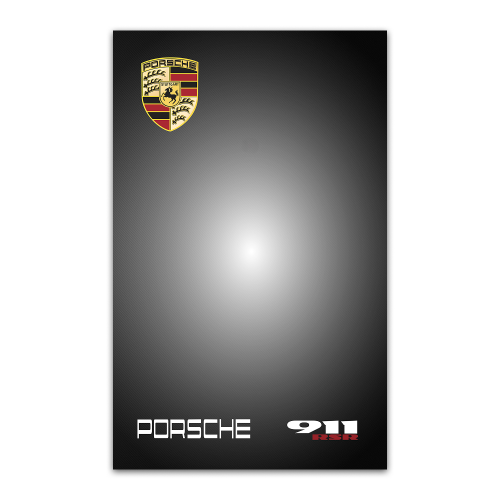 Рамка настенная для конструктора Porsche 911 RSR