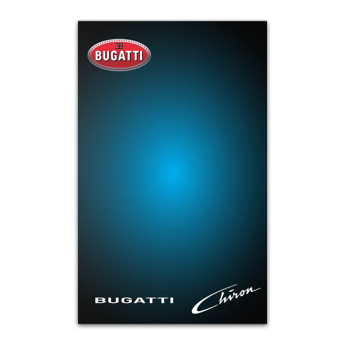 Рамка настенная для конструктора Bugatti Chiron