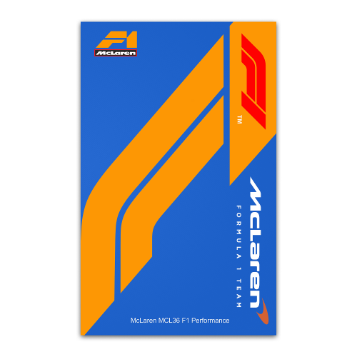 Рамка настенная для конструктора McLaren F1 MCL36