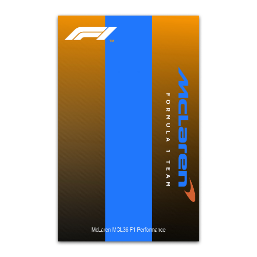 Рамка настенная для конструктора McLaren F1 MCL36
