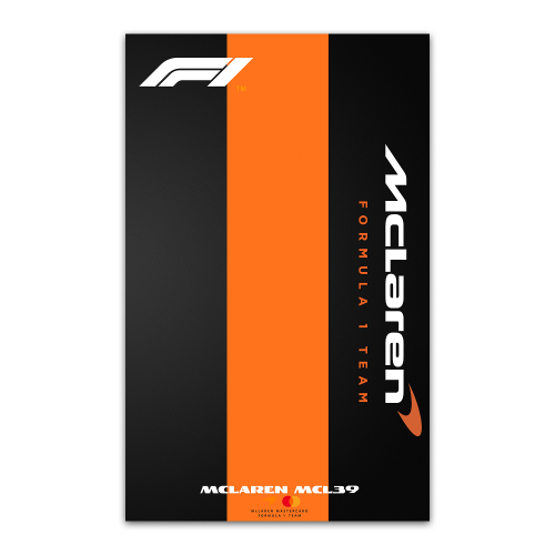 Рамка настенная для конструктора McLaren F1 MCL39