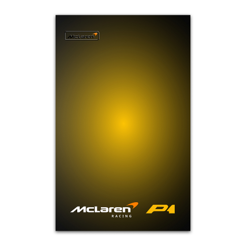 Рамка настенная для конструктора McLaren P1