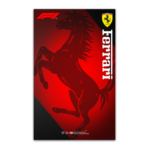Рамка настенная для конструктора Ferrari F1 SF-24